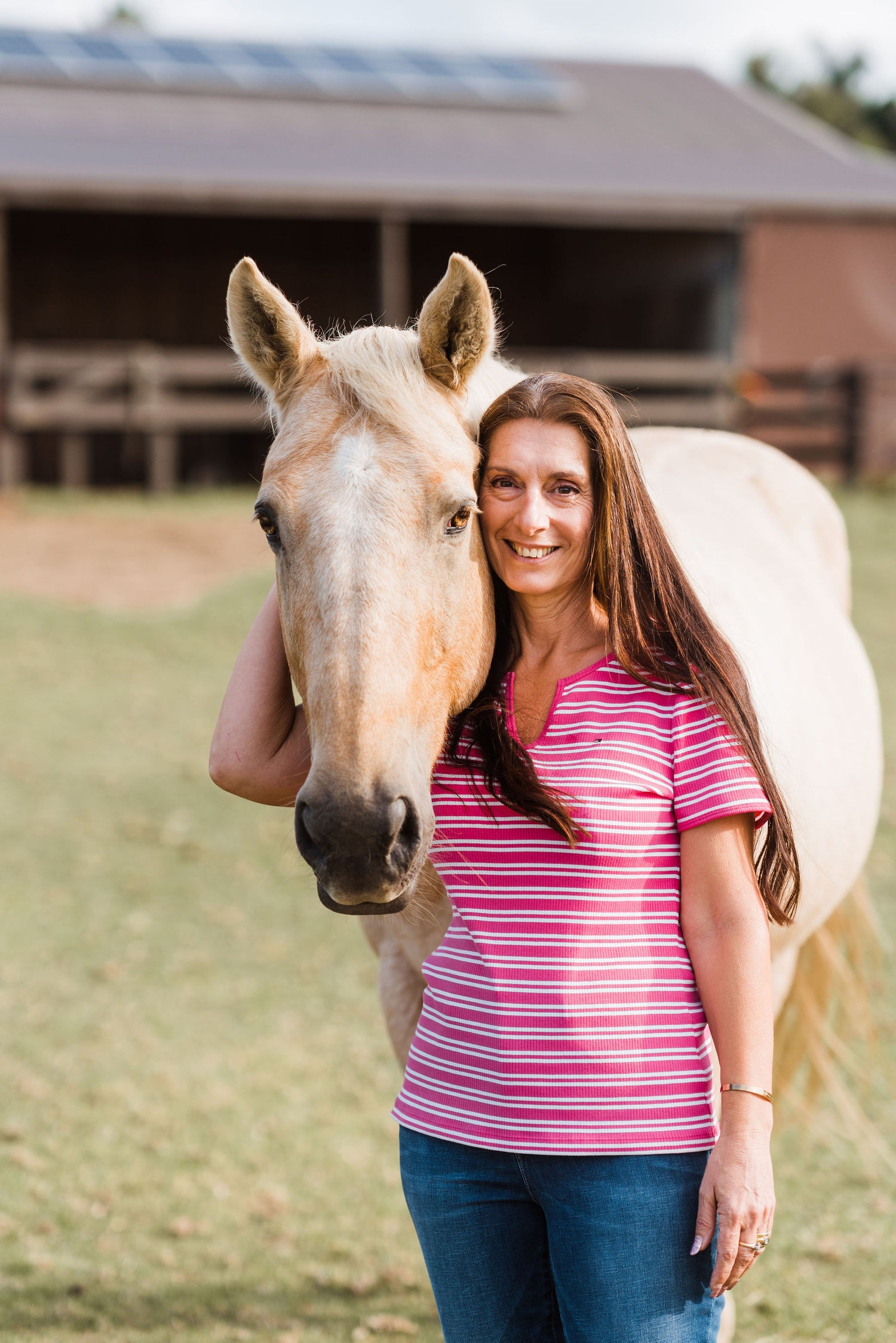 Vicki Kenny with her horse Garbo